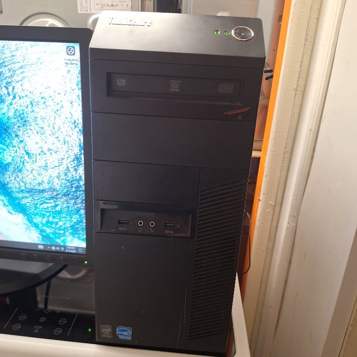 Компютър леново i7 - 120gb ssd - 500gb hard - 8ram