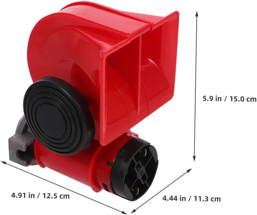 Силна Електрическа Тромба с Компресор 12V/24V - 139dB