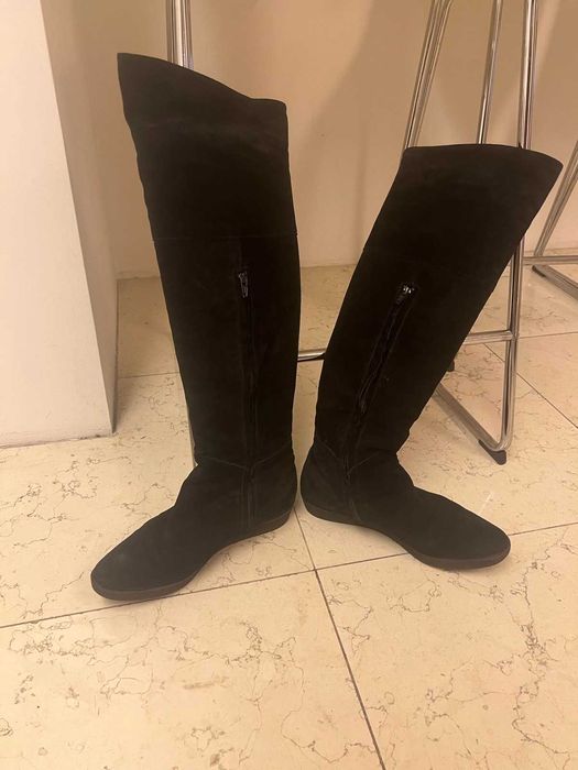 Черни Дамски Ботуши - Нови