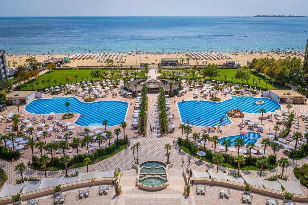 Просторен апартамент 64 m² на първа линия в Majestic Beach Resort 4 звезди Ultra All Inclusive – Слънчев бряг