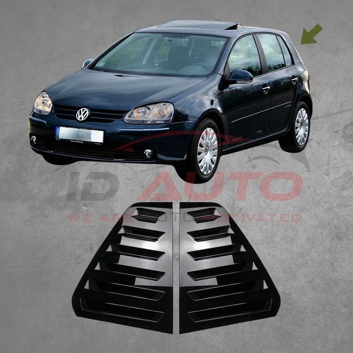 Добавки за задни странични стъкла Vw Golf 5 – хриле, голф 5, решетки