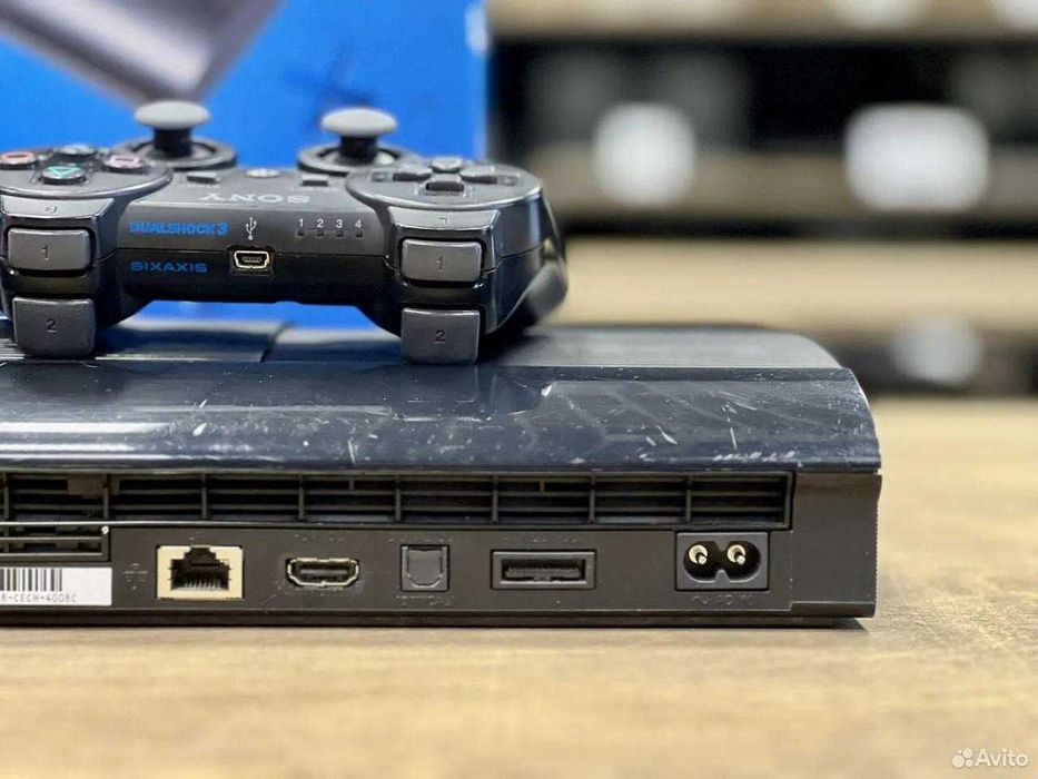 PlayStation 3 Super Slim 500 гб / Прошитый / Игры
