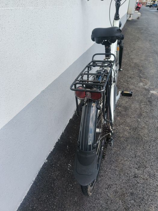 Bicicleta dama Bergamont lady alba