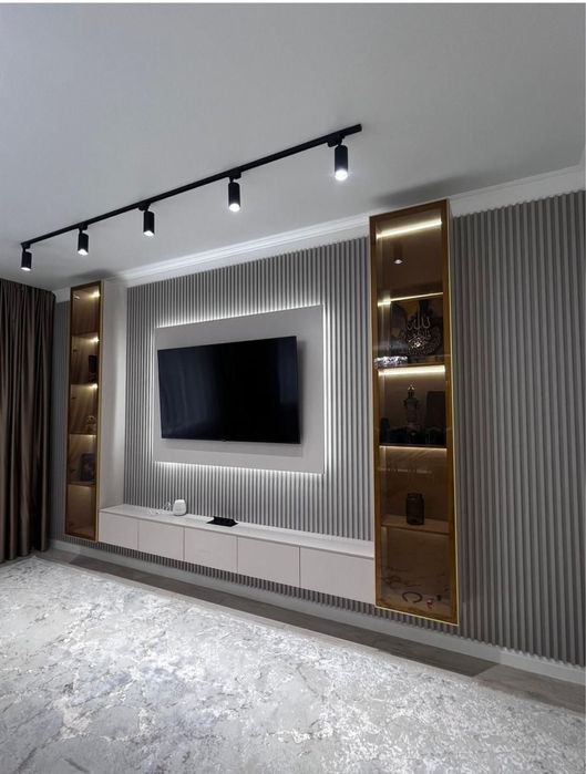 Тв зона под ключ. Алматы тв зона. Гостиная зона