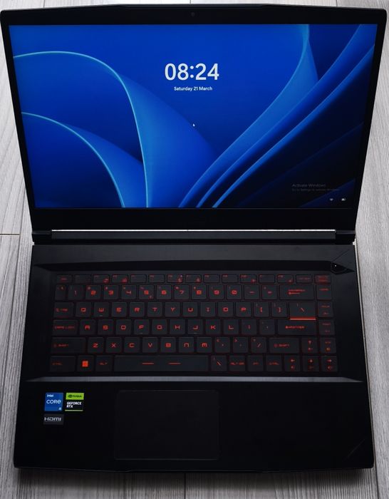 Laptop Gaming MSI GF63/i5-12450H/15.6FHD144HZ/16GB/512GB/RTX2050 4GB !