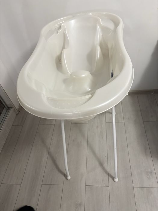 Set Cadita anatomica cu suport metalic Komfort Pearl