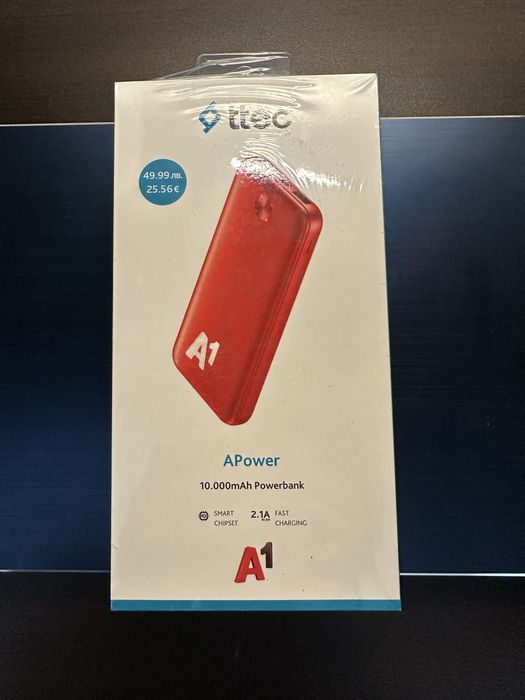 Смартфон Samsung A17 + външна преносима батерия 10 000mah чисто нови неразопаковани