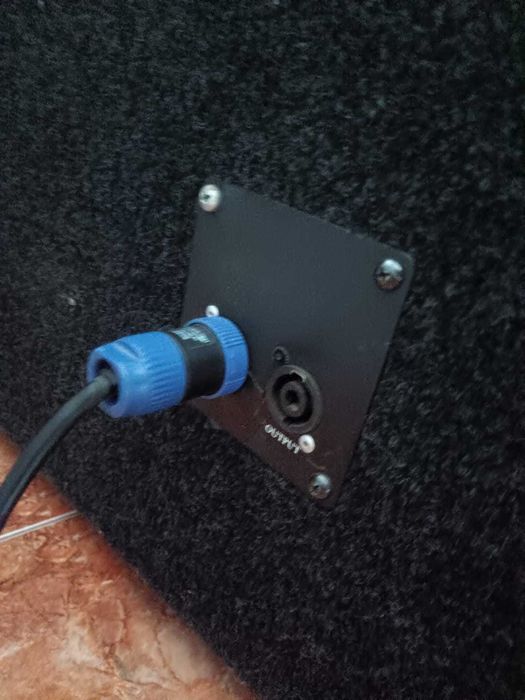 subwooferi pasivi 1600W bass puternic 18" si statie, cabluri
