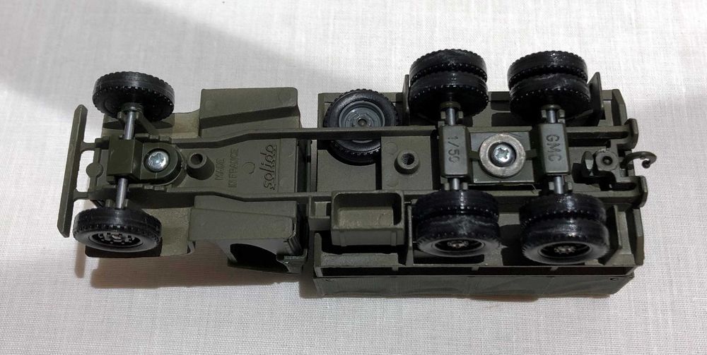 Camion militar Dodge 6x6 WW2 Solido metal diecast cu cutie