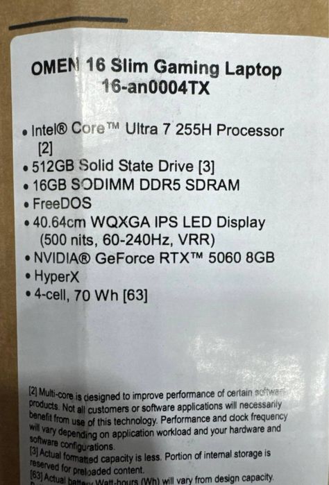 HP Omen 16 Slim Gaming