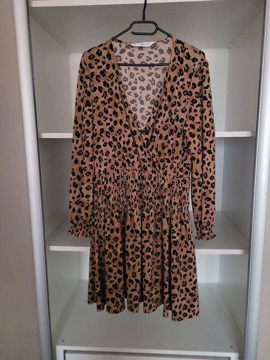 Rochie Mango animal print