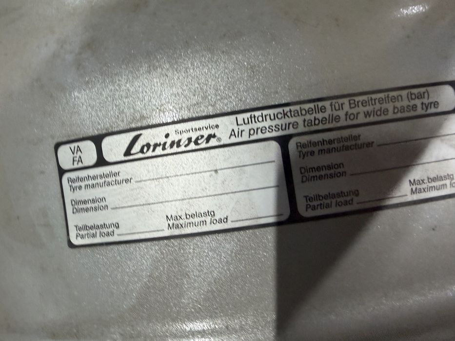 Диски r17 Lorinser новые оригинал