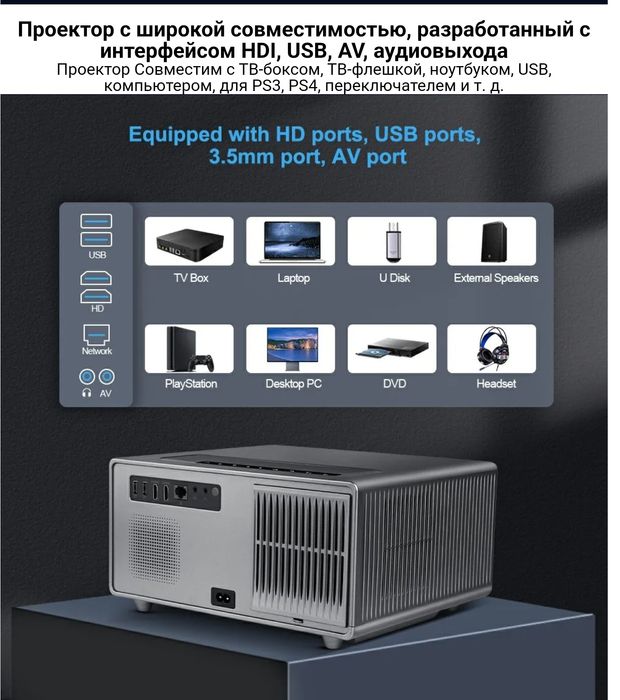 Проектор Progaga PG 600W