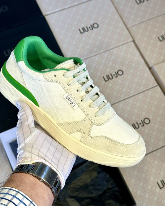 Мъжки спортни обувки Liu Jo естествен велур SALE