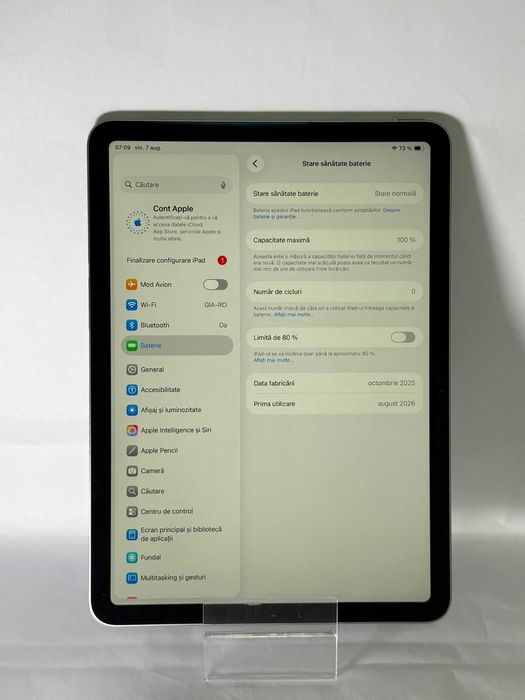 IPAD AIR 11-INCH (M4) ,256GB SPACE GRAY /Fin X Amanet cod 137680