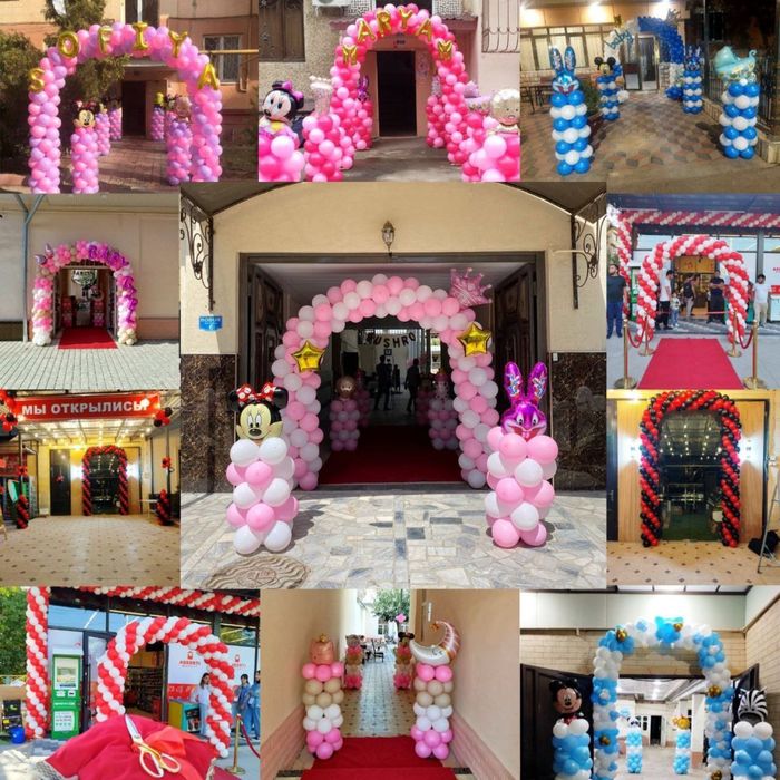 Shariklar taxlash rang baran shariklardan bor