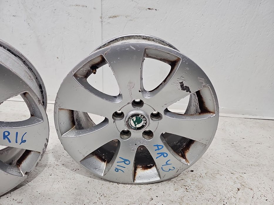 Set jante aliaj Skoda Superb II Combi (3T5) [Fabr 2009-2015] 3T0601025