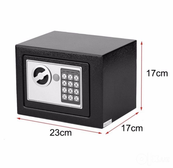 Temir Seyf 17x23x17sm optom Mehmonxona uchun 24/7