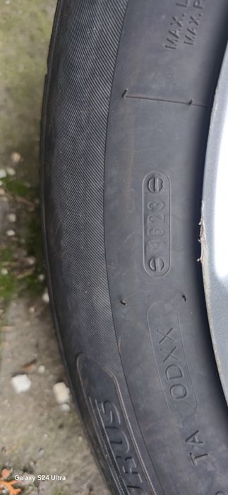 Железни джанти 15-ки с летни гуми. 4х108мм