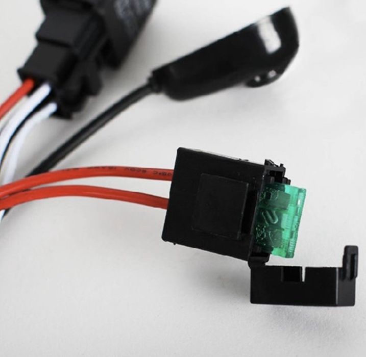 Комплект Кабели за LED BAR 3.5 м с 12V Реле и Бутон за ВКЛ/ИЗКЛ