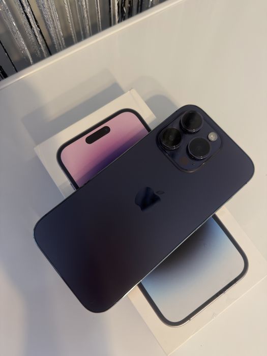 Айфон 14 про синий