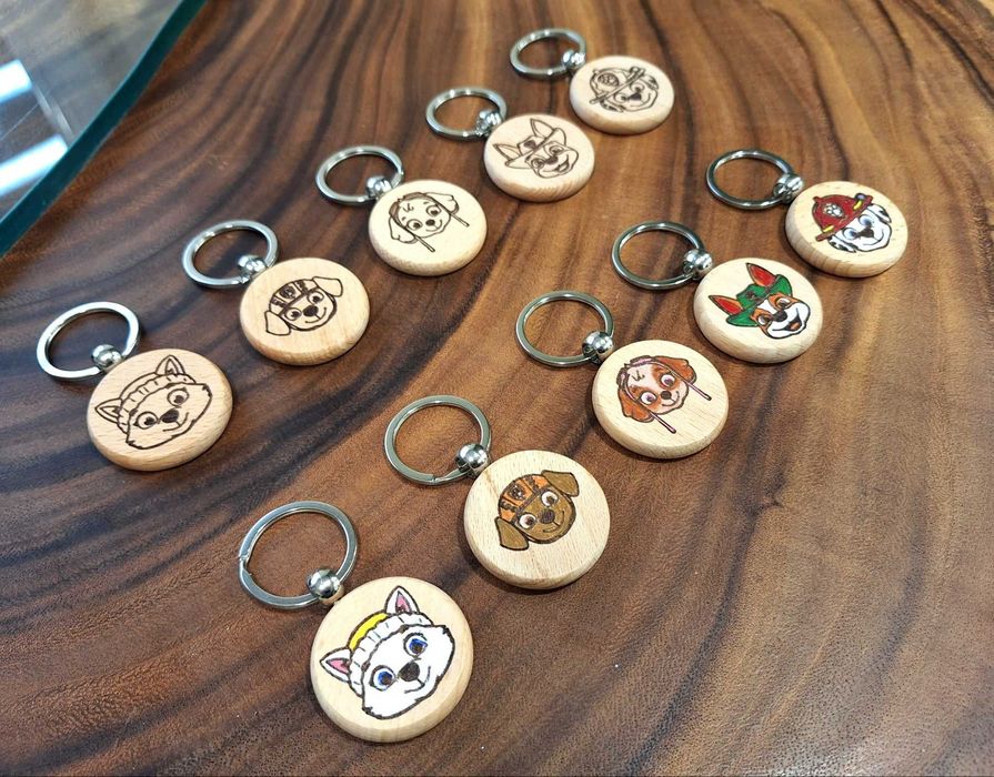 Детски Дървени Ключодържатели PAW Patrol