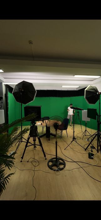 Хромакей, зелёный фон, hromakey