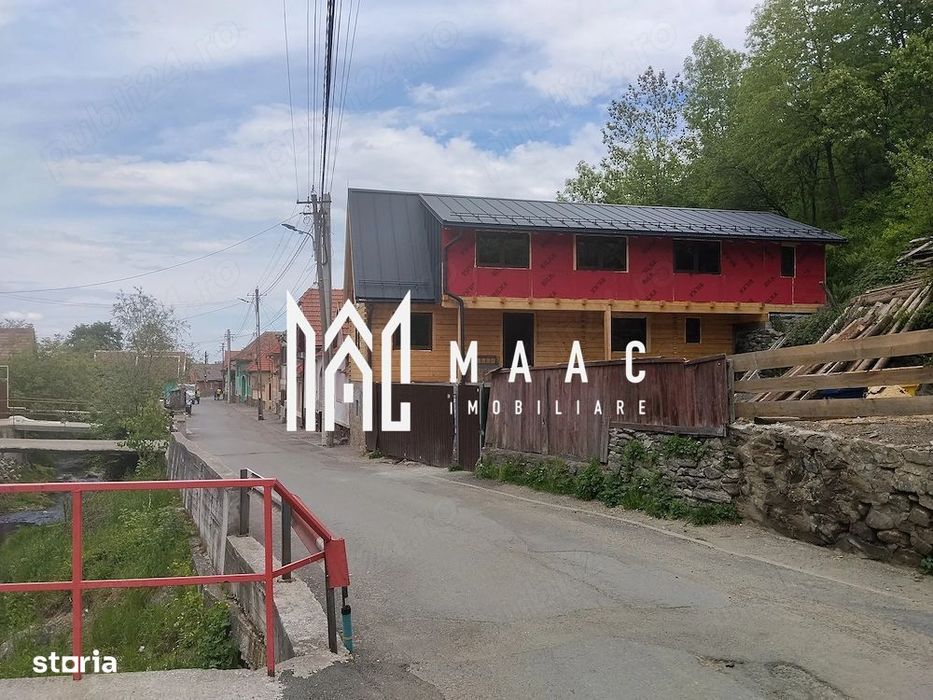Casă nouă din lemn | Curte generoasă | Rășinari