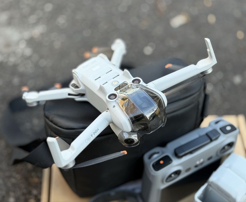 Дрон DJI Mini 4 Pro + 3 батерии + ND филтри + чанта – ТОП комплект