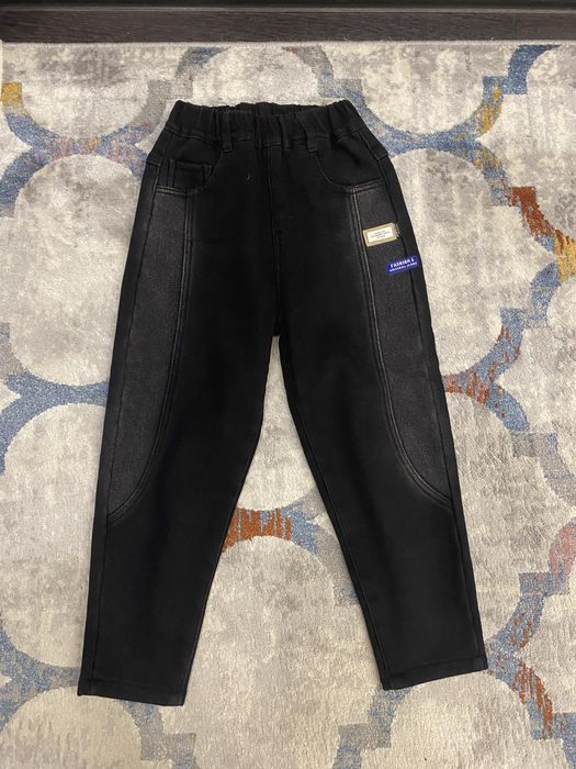 Джинсы на флисе