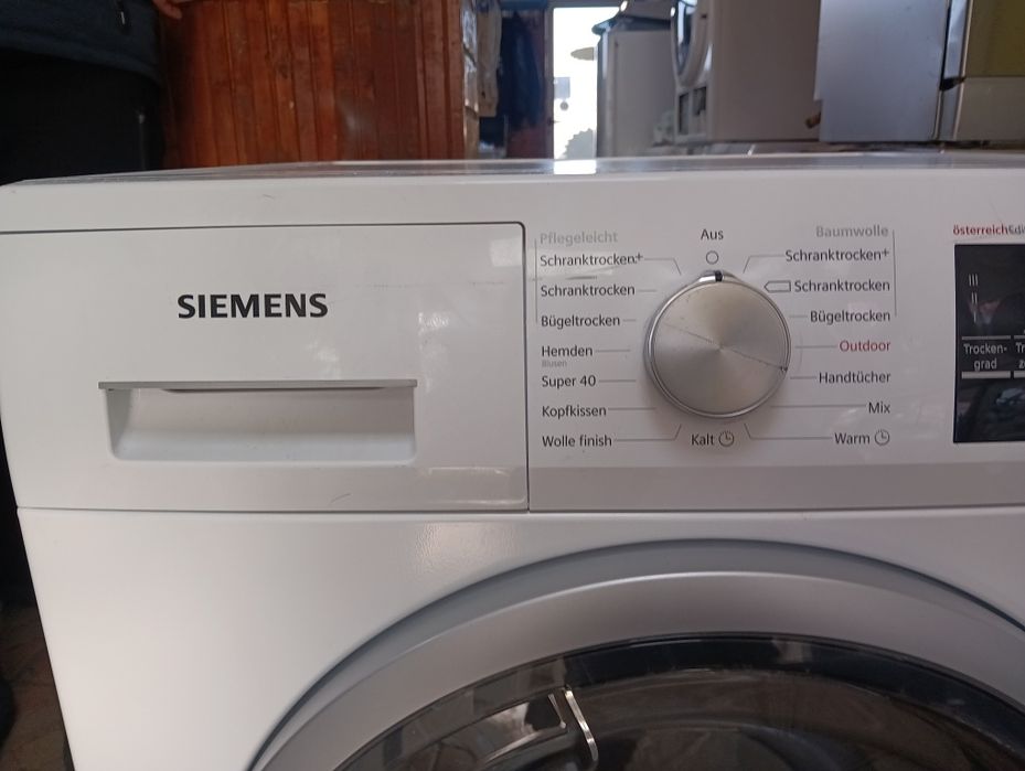 Сушилня с термопомпа Сименс Siemens IQ 500 A+++ 8кг 2 години гаранция