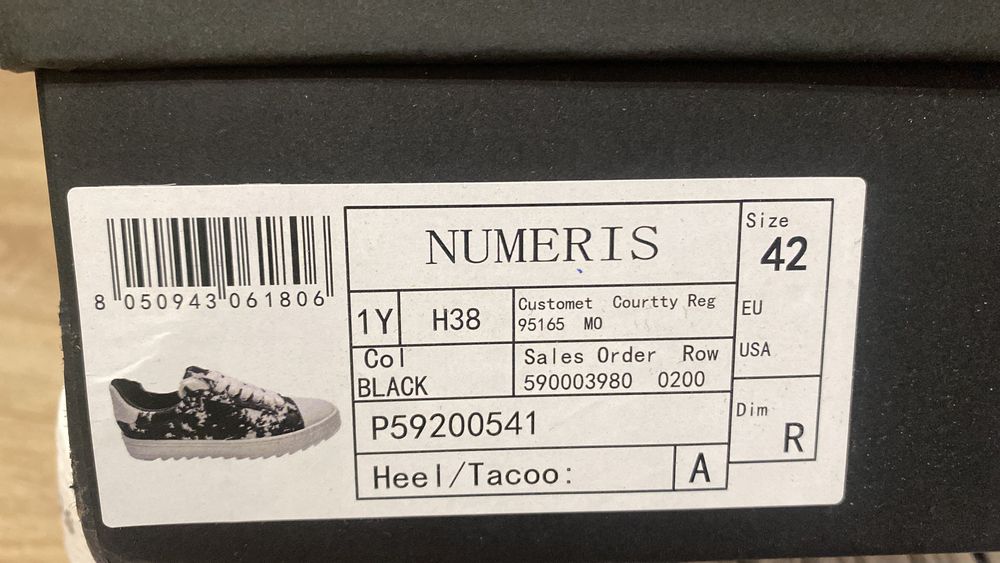 Кеды Numeris мужские (42 р.)