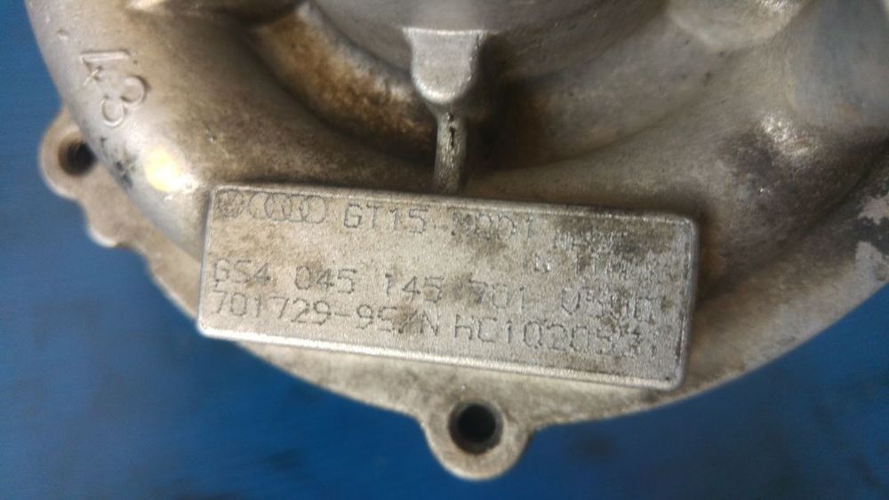 turbina 1.4 tdi amf vw polo 9n seat ibiza skoda fabia cordoba 2001-2005 045145701 701729-95