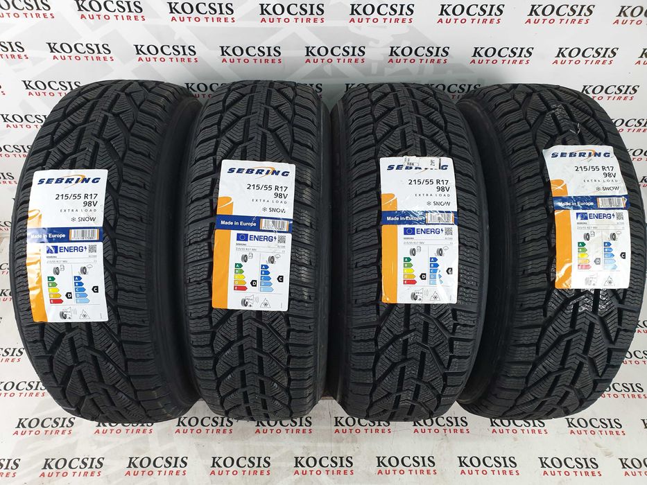 Anvelope noi iarna m+s 215 55 17 Sebring ( by Michelin )