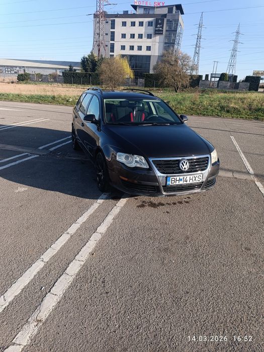 Vând Volskwagen Passat maro, motor diesel 1,9Tdi,an fabricație 2006 sau schimb cu autoturism pe benzina. Preț 2300  euro  , negociabil