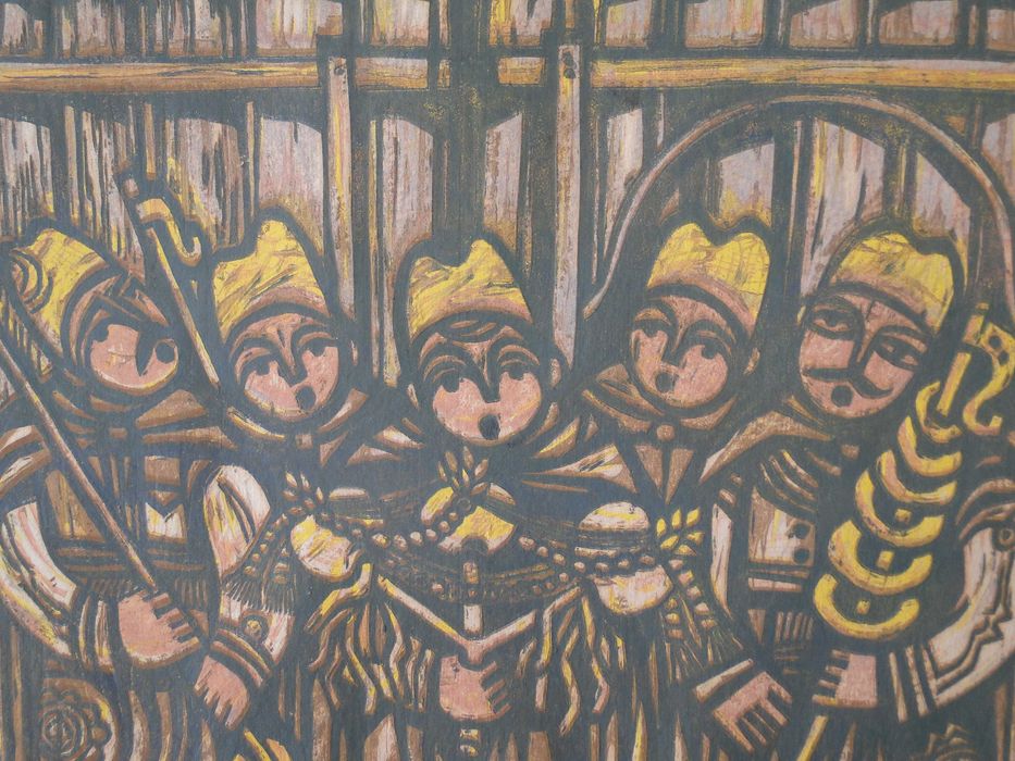 Картина на Георги Зайков - Зайо 1982 г.