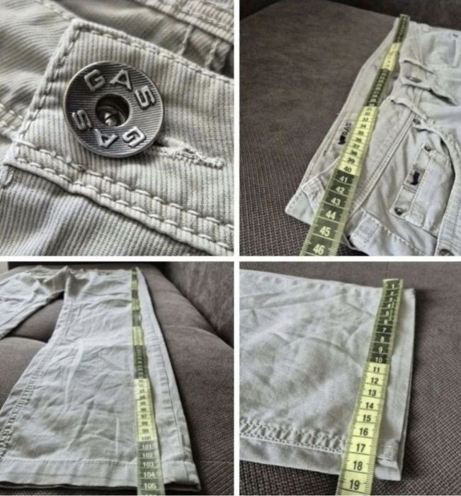 Pantaloni Chino / Blugi GAS, model Alberto, W34/L34 (Fit W32)