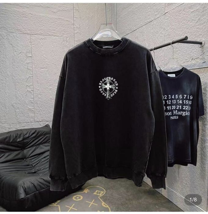 Мъжки  черен суичър