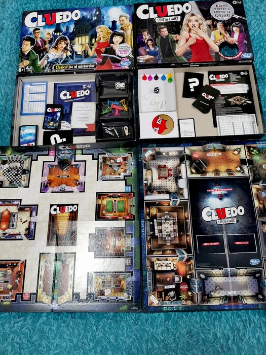 2 jocuri Cluedo - Edițiile Classic și Liar