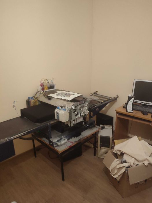 Продавам принтери за директен печат върху памук