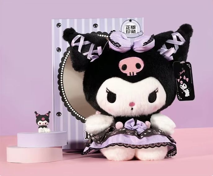 Плюшена играчка Куроми Kuromi Sanrio 30cm