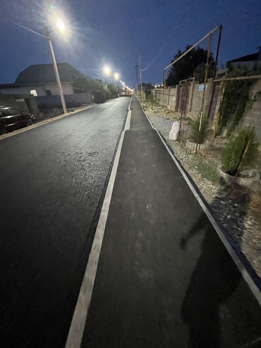 Укладка асфальта. Асфальт. Шымкент