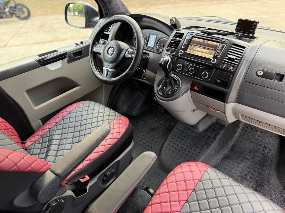 Volkswagen T5 - XXL - Cel mai lung - 2011 - 2.0 TDI - Euro 5 - Automat - 140 cp - 8 Locuri - Ac Functional - ACCEPT variante cu volan pe dreapta