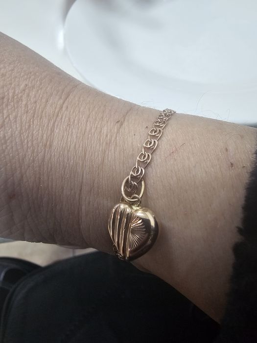 Браслет красное золото 585проба