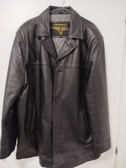 Vand jacheta de piele ,culoare neagra ,XL,Rawhide