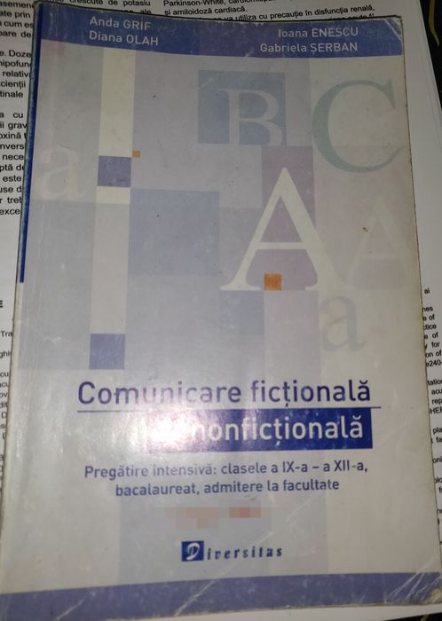 Manuale liceu - lb romana, engleza, franceza