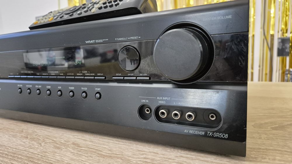 Receiver Home Cinema Onkyo TX-SR508 7.1 HDMI + telecomanda