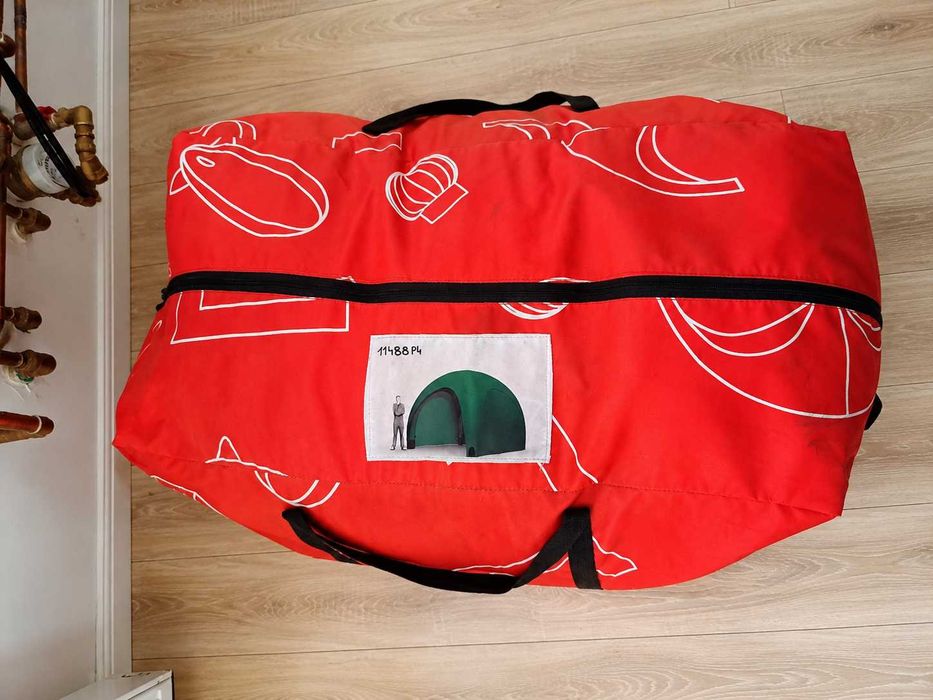Cort gonflabil Airtight Tent profesional + pompă electrică Scoprega, complet