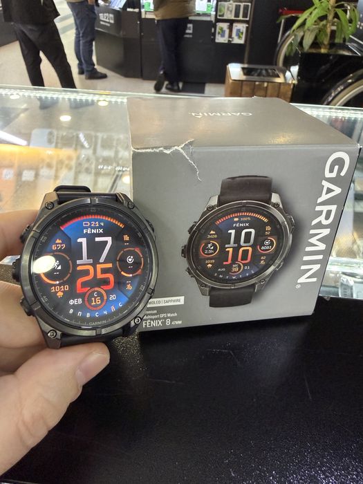 Garmin Fenix 8 47mm черный