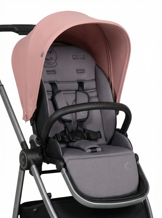 Căruț Cavoe pliabil potrivit de la 6 luni compatibil cu scoici Cybex